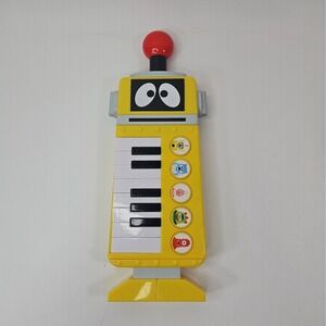 Yo Gabba Gabba Piano Plex Yellow Keyboard Synth Music Keytar 2009 Nick Jr Tested